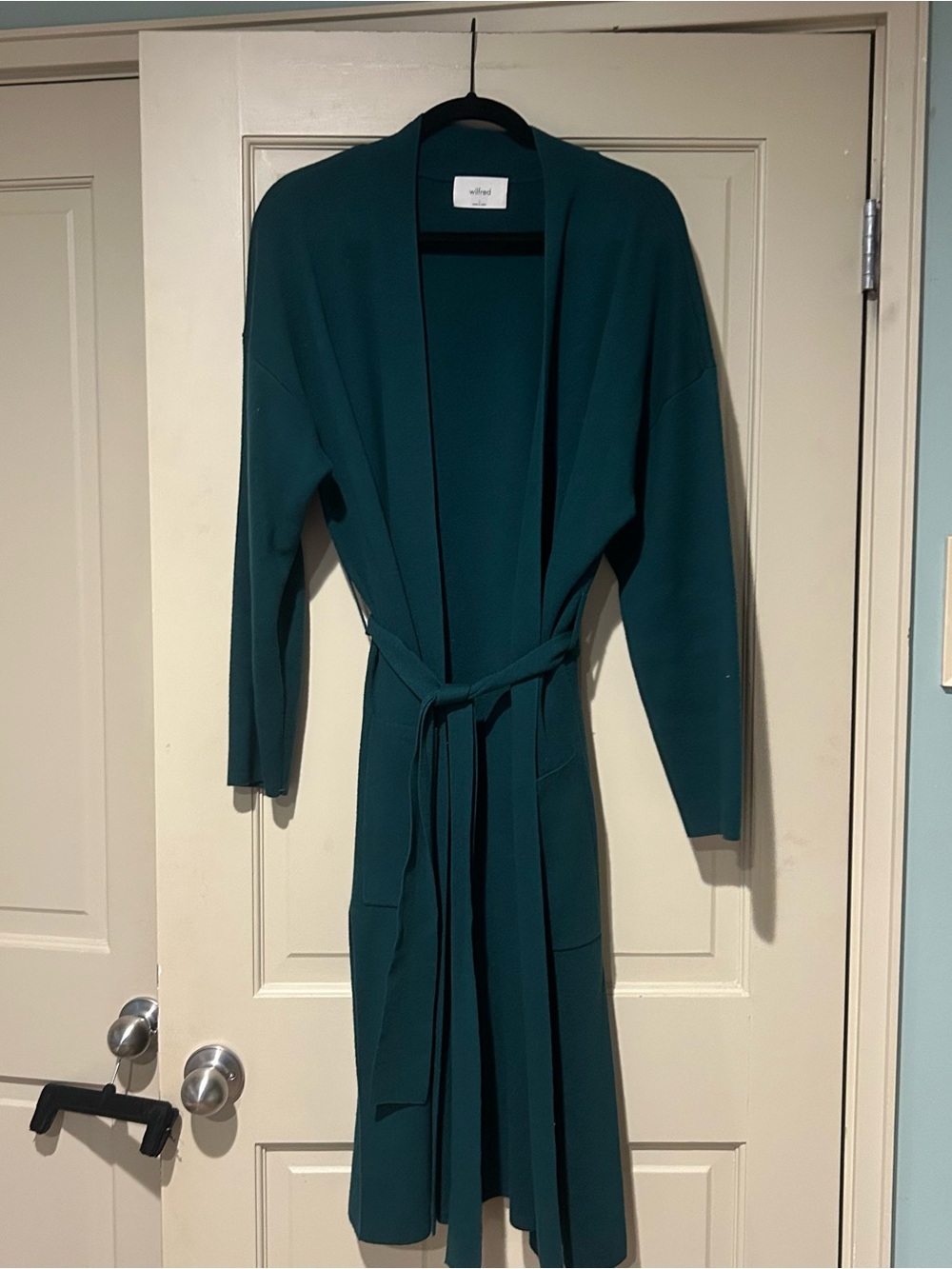 Aritzia Wilfred Tie Cardigan